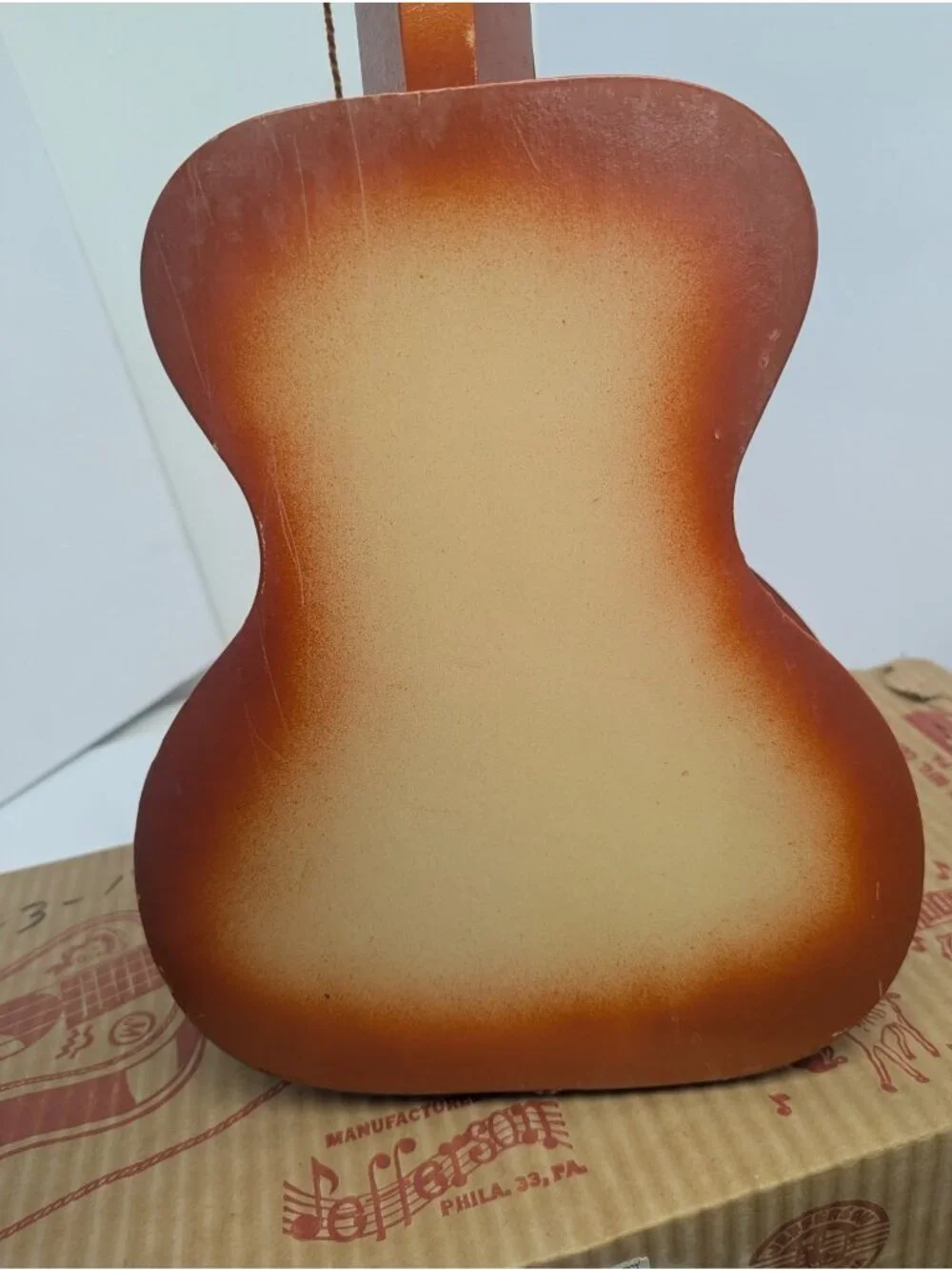 Vintage Jefferson MFG American Toy Guitar Chipmunk Jamboree w/Box, Booklet